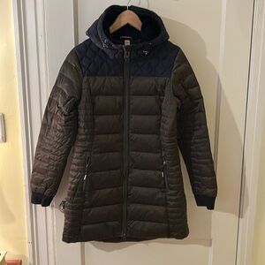 Lole brand, insulated winter parka.  Extremely warm. Worn one season.